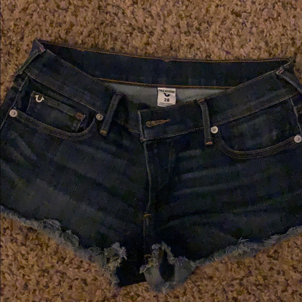 True Religion Jean Shorts